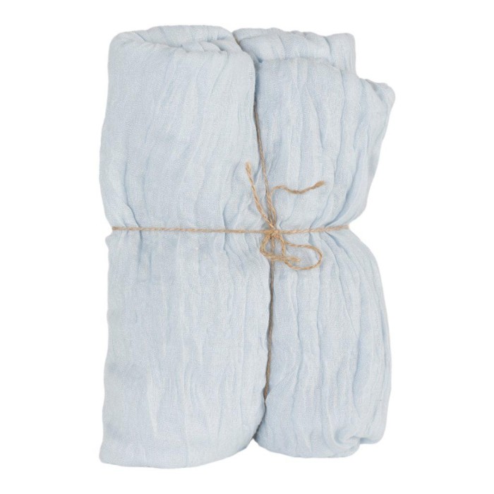 TELO ORGANZA CM90X3MT CELESTE